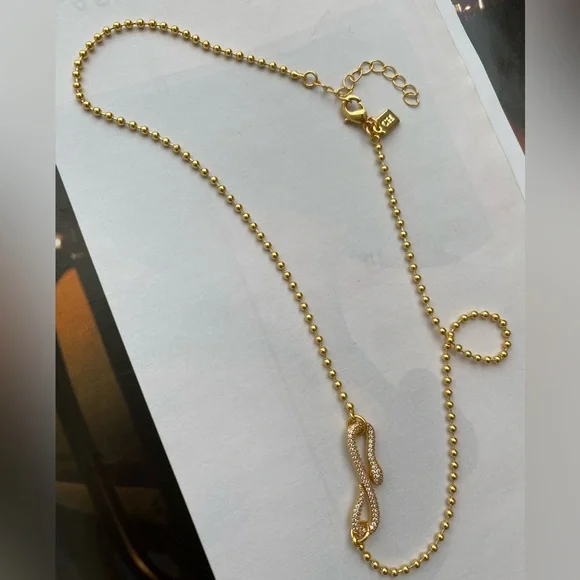 Crystal Haze Snake necklace - Picture 4 of 6